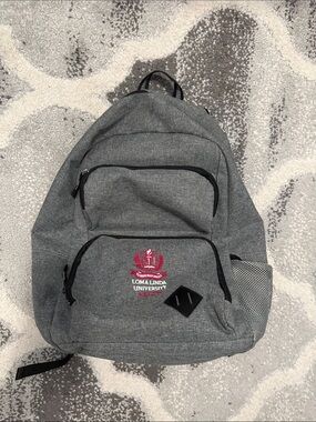 Gray Campus Backpack Loma Linda Health